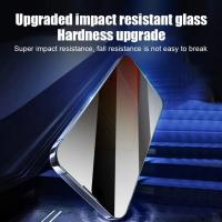3 uds 8K instalación sin polvo vidrio templado para iPhone 13 14 16 15 11 12 Pro Max 15 14 Plus X XR XS Protector de pantalla de privacidad - details 3