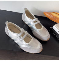 Zapatos de Ballet Plateados Mary Jane Suela Suave para Mujeres Primavera-Verano 2025 Nuevos Zapatos Casuales - details 16