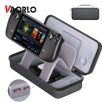 Estuche de transporte EVA con ranuras para consola de juegos, bolso Compatible con consola multicapa para cubierta de vapor, estuche de almacenamiento con cremallera, protector - details 0