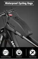 WEST BIKING-Bolsa de tubo frontal para ciclismo, resistente al agua, ligera, para cuadro de bicicleta de montaña o carretera - details 0