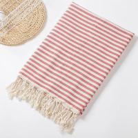 Toalla de Playa Multifuncional con Estampado a Rayas 100x180cm Ideal para Yoga, Mesa de Comedor, Manta de Cama - details 5