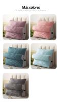 Almohada de lectura triangular para adultos, cojín de látex con cuña grande, decoración de cama, sofá cojines para cama, almohada - details 14