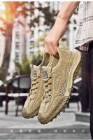 Nuevo Modelo 2025 Zapatos De Senderismo Transpirables De Malla Para Hombre, Zapatillas Deportivas Antideslizantes Para Exteriores, Escalada, Calidad De Lujo, Verano - details 8