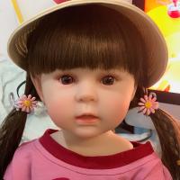 BZDOLL-Muñeca Reborn de silicona de cuerpo completo, juguete realista de 55cm, 22 pulgadas, princesa recién nacida, casa de juegos, regalo de cumpleaños - details 6