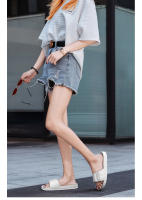 Sandalias de moda para usar en casa, informales, de celebridad en internet, con suela suave y cómodas. - details 4