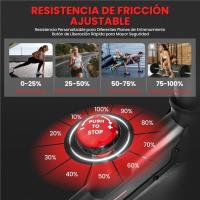 Bicicleta Estática Bicicleta de Ciclismo Interior con Pantalla LCD en Casa Estática de Profesional Volante Inercia 6 kg - details 3