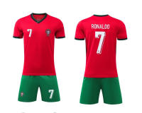 Camiseta de fútbol de Portugal local 24-25 No.7 para niños y adultos, tallas 14-3XL para adultos - details 1