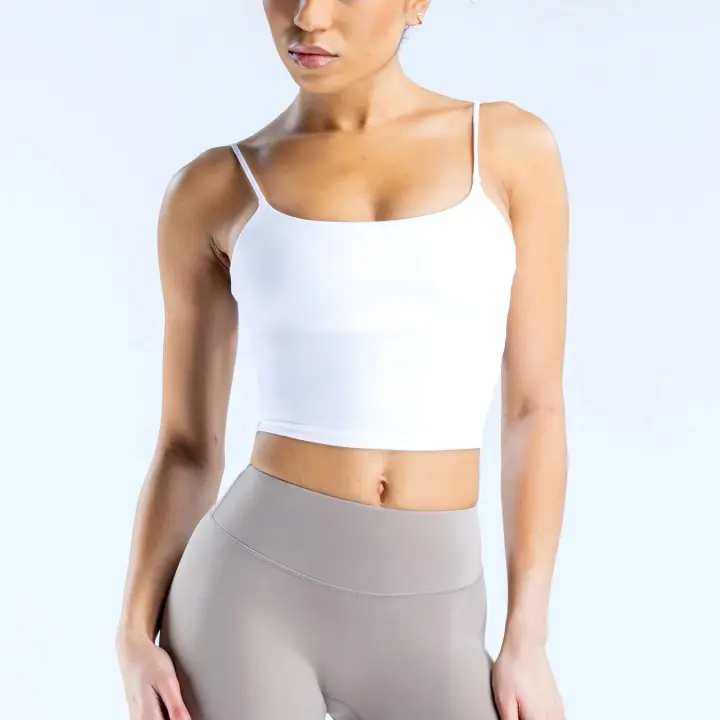 Nuevo top de tirantes de spandex Origin, adecuado para el fitness femenino, estiramientos, ropa de yoga transpirable. ﻿ - 1