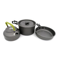 Juego de Cocina Plegable Portátil Utensilios Duraderos de Aluminio para 2-3 Personas Resistente al Calor Ideal para Camping y Picnics - details 8