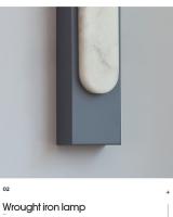 Lámpara de pared de mármol larga moderna con LED, Fondo de dormitorio, pasillo, sala de estar, lámpara de mesita de noche, 110V, 220V - details 12