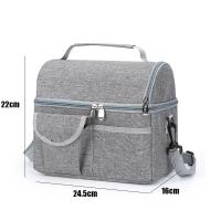Bolsa de Almuerzo Reutilizable con Aislamiento Térmico Multifuncional de 8L para Hombres y Mujeres - details 1
