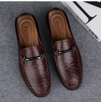 Zapatos informales de cuero sin cordones, mocasines para Hombre, primavera y verano, talla grande 48 49, mocasines para Hombre - details 5