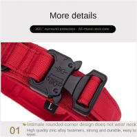 Collar táctico K9 para perro, Correa militar para mascotas, accesorios de entrenamiento para perros medianos y grandes, tamaño ajustable y extraíble - details 13