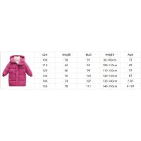 Chaqueta de algodón para niños de 3 a 10 años, chaqueta de invierno nueva de felpa y gruesa, chaqueta cálida con capucha de longitud media para hombres y mujeres - details 0
