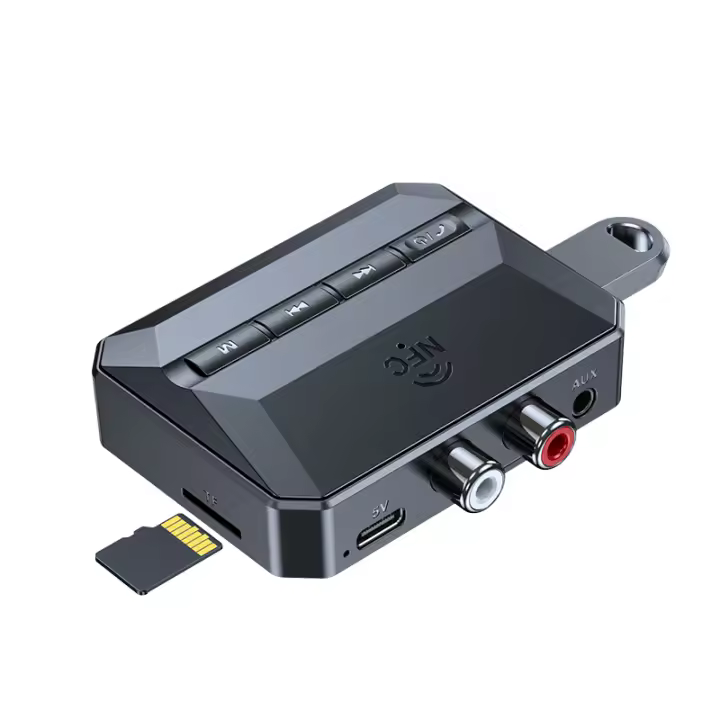 Receptor de Audio NFC con Bluetooth 5,3, compatible con USB, u-disk, reproducción de tarjeta TF para altavoz con cable, altavoz doméstico, amplificador de potencia, auriculares, Coche - 1