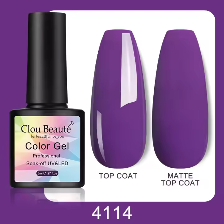 Clou Beaute-esmalte de Gel para uñas de barniz de alta calidad para manicura de Gel UV LED - 1