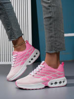 Zapatillas de moda para mujer Cómodas Ligeras Casual Flyweave Mesh Zapatillas Moda Transpirable Running Shoes - details 2