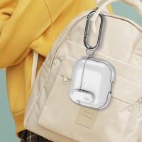 Funda protectora de TPU para Airpods 4, cubierta transparente con mosquetón, a prueba de polvo, golpes y caídas, 2024 - details 8