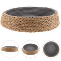 Cama de mimbre para perro, nido tejido para mascotas, esterilla para gato, hierba, sauce, cálido, limpio - details 5
