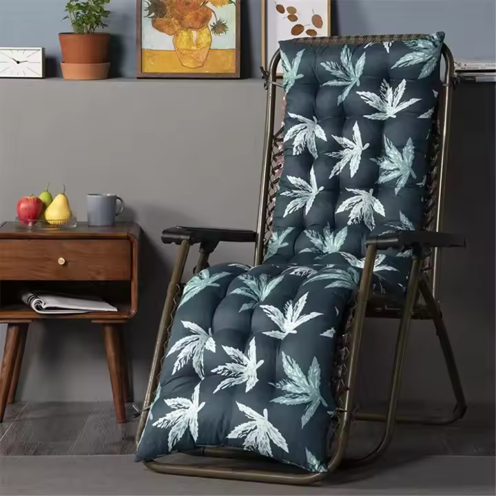 Gruesto de Algodón para Banco, cojín de reemplazo para Silla basculante, para Jardín y Exterior, para las cuatro - 1