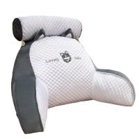 Almohada de lectura triangular de seda Ideal para embarazadas, respaldo grande, almohadas para sofá y cama - details 20