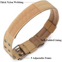 Collar Táctico K9 para Mascotas con Hebilla Doble Ajustable para Perros de Entrenamiento de Alemania Accesorios para Grandes y Medianos Perros Marca COOYOMOO - details 16