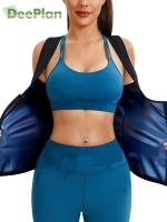 Camiseta sin mangas de neopreno para mujer, traje de sauna para mujer, chaleco de sauna, camiseta sin mangas, entrenador - details 2