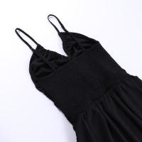 Vestido plisado con cuello en V, nuevo diseño de nicho de verano falda dulce y fresca YL23309GN - details 31