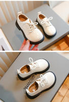Zapatos de cuero suave para niños, mocasines antideslizantes de color negro para la escuela, para primavera y otoño, novedad de 2023 - details 6
