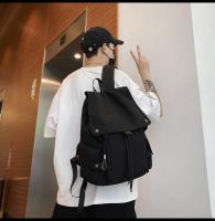 Mochila escolar de gran capacidad para estudiantes, mochila de viaje para pareja, estilo escolar callejero coreano - details 12