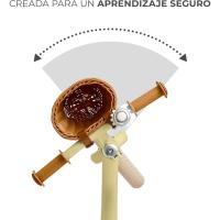 Bicicleta sin pedales rápida, bicicleta de equilibrio, partir a partir de 3 años, sólida, para niñas y niños, segura, ajustable, solo 3.7 kg, retro - details 5
