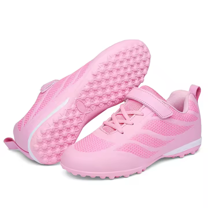 Zapatos de Fútbol para Niños Entrenamiento y Competición al Aire Libre Diseño de Velcro - 1