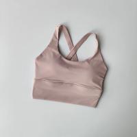 Sujetador deportivo con almohadilla fija, ropa interior profesional de alta resistencia a prueba de golpes, sujetador para correr, gimnasio, lencería push-up, sujetador de Fitness para Yoga - details 22