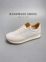 Zapatos casuales de alta gama con perforaciones de cuero bajo, zapatos versátiles de piel de vaca para hombres. - details 8
