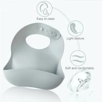 Baberos de silicona fáciles de limpiar, productos para bebés impermeables - details 3