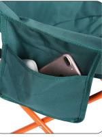 Silla de camping ligera plegable en forma de media luna para acampar, picnic, pesca, taburete pequeño, bocetos para estudiantes al aire libre - details 11