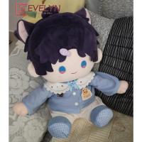 Evelyn-ropa de muñeca de algodón de 40cm, conjunto de ropa de muñeco de peluche Love And Deepspace Xavier Zayne Rafayel ralayo Sylus Caleb, regalo para niños - details 0