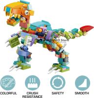 Juego de bloques de construcción de dinosaurios para niños, 12 en 1 - details 3