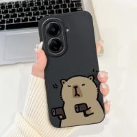Funda de teléfono para Xiaomi Redmi 13C 4G 5G, cubierta trasera de silicona mate suave para Redmi 13 4G 13R 5G, estilo gótico, moda femenina - details 2