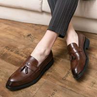 2025 zapatos de vestir de los hombres del estilo de la moda de los productos más vendidos, zapatos puntiagudos de cuero del banquete de boda - details 9