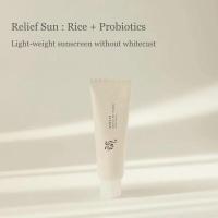 Probióticos de arroz coreano, protector solar, alivio SPF 50+, alta protección, hidratante, loción solar para la piel, control de aceite - details 2