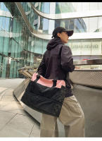 Bolsa de Yoga para gimnasio y Fitness para mujer, bolsas de lona deportivas húmedas y secas con paquete de zapatos, para senderismo al aire libre, Camping, bolso de natación grande de mano - details 3