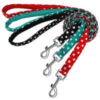 Collar nailon personalizado perro, conjunto correa caminar, placa de identificación para cachorro, ustable, grabado - details 5