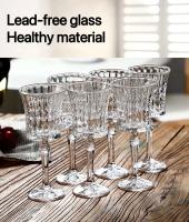Botella giratoria de 360 ​​grados, lujoso recipiente de fondo cónico de vidrio sin plomo de 1500ml, soberanía del alcohol, regalo suave y rápido - details 6