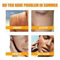 Crema Protector Solar SPF90 Control de Acrete Refrescante para Cara y Cuerpo Blanqueador Hidratante - details 4