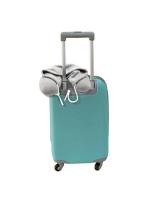 Almohada de avión en forma de U con capucha, suave y cómoda, almohada de viaje para el cuello - details 6
