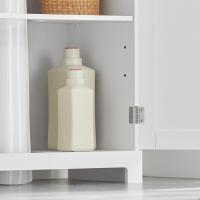 Mueble para Debajo del Lavabo Armario de Baño de Suelo con 1 Estante y 2 Puertas 60 x 30 x 60 cm - details 4