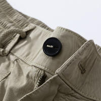 Pantalones de Jogger Sólidos para Exteriores CHAIFENKO Largo Completo, Material de Algodón, Ajuste Regular para Hombres en Otoño/Invierno - details 13