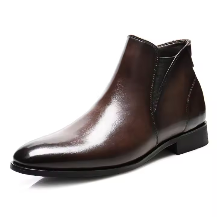 Botas cortas informales británicas para hombre Botas para hombre de talla grande - 1