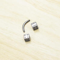 Anillo de acero quirúrgico para mujer, piercing para el cartílago, barra para el labio, tragus helix, joyería para el cuerpo, 16g, 1 unidad - details 10
